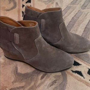 Women’s Gray Booties, Size 10